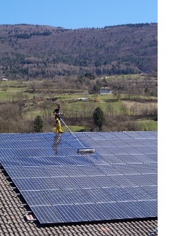 Pulizia pannelli fotovoltaici